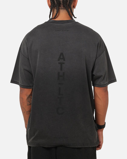 Saint Morta Athltc R3 Boxy T-Shirt Washed Black