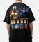 73Studio Marvel Iron Man T-Shirt Black Acidwash