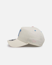 New Era Texas Rangers 'Pastel' 9FORTY A-Frame Snapback Chrome White