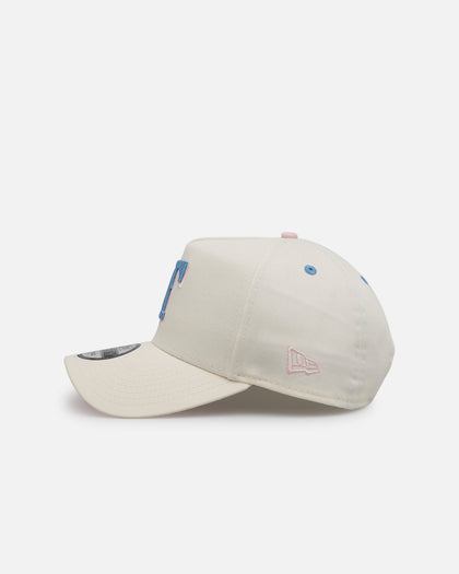 New Era Texas Rangers 'Pastel' 9FORTY A-Frame Snapback Chrome White