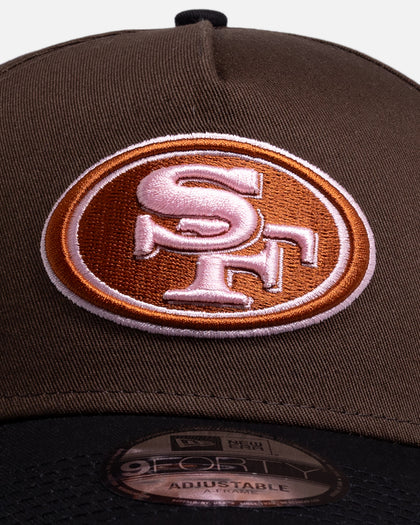 New Era San Francisco 49ers 9Forty A-Frame Snapback Walnut