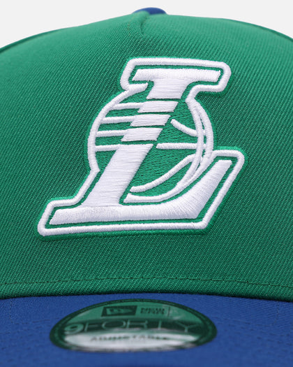New Era Los Angeles Lakers 'Video Game Pack' 9FORTY A-Frame Snapback Green