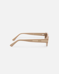 Nuqe Zarah Sunglasses Tan/Brown