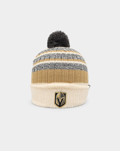 47 Brand Vegas Golden Knights Breakaway Cuff Knit Natural Tan