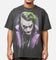 73Studio X DC Batman The Joker Magic Trick Heavyweight T-Shirt Black Wash