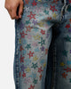 MNML Ultra Baggy Star Denim Jeans Vintage Blue