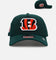 New Era Cincinnati Bengals 'Evergreen' 9FORTY A-Frame Snapback Dark Green