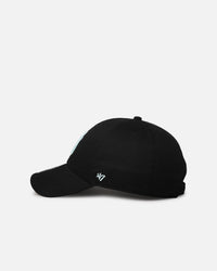 47 Brand New York Yankees 47 Clean Up Strapback Black/Turquoise