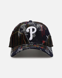 New Era Philadelphia Phillies 'Running Stitch' 9FORTY A-Frame Snapback Multi