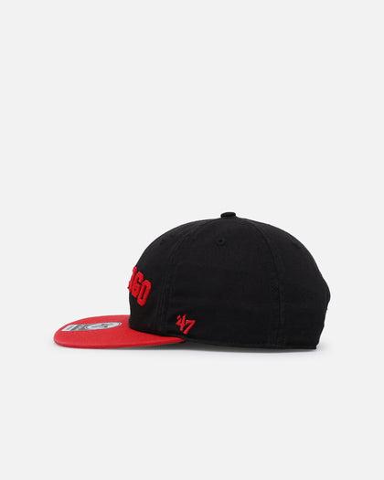 47 Brand Chicago Bulls 'The City Block Collection' Club Legacy '47 Captain Snapback Black