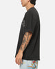 Ed Hardy Distressed Chrome T-Shirt Black