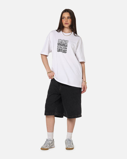 S Double Logofest T-Shirt White
