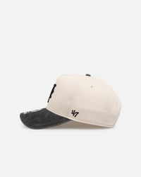 47 Brand New York Mets 'Washed Black Visor' 47 Offside Snapback Natural