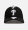 New Era Philadelphia Phillies 'Spine' 9FORTY A-Frame Strapback Black/White