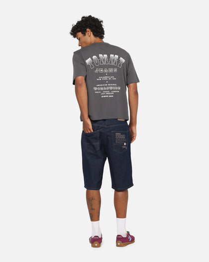 Tommy Jeans Arch Western Backprint T-Shirt Washed Black