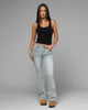 Loiter Women's Hybrid Scoop Neck Tank Black/Black