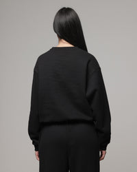 American Thrift Women's Classic Crewneck Black