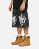 Ed Hardy Established 77 Denim Jorts Black