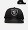 New Era Las Vegas Raiders 'Team Color Satin' 9FORTY A-Frame Snapback Official Team Color