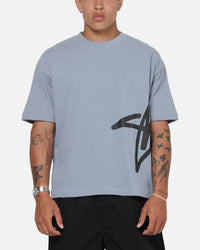 S Double Big Shawn Heavyweight T-Shirt Light Blue