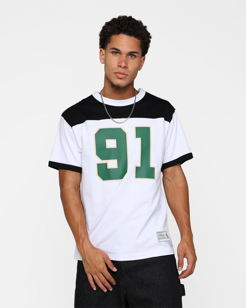 X-Large Football Short Sleeve T-Shirt Black