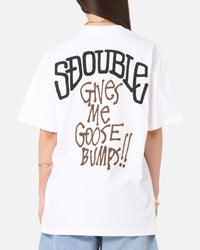 S Double Goosebumps T-Shirt White