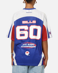 Mitchell & Ness Buffalo Bills Warehouse Rave Jersey White/Blue/Red