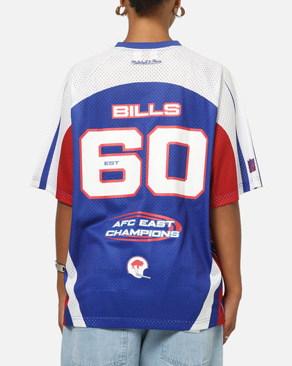 Mitchell & Ness Buffalo Bills Warehouse Rave Jersey White/Blue/Red