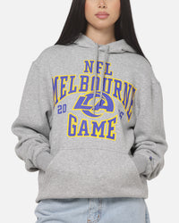 New Era Los Angeles Rams Melbourne Game Hoodie Grey