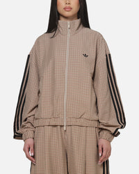 Adidas Checks Track Jacket Beige