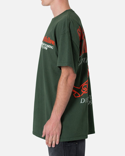 MNML Neon Cowboy T-Shirt Green