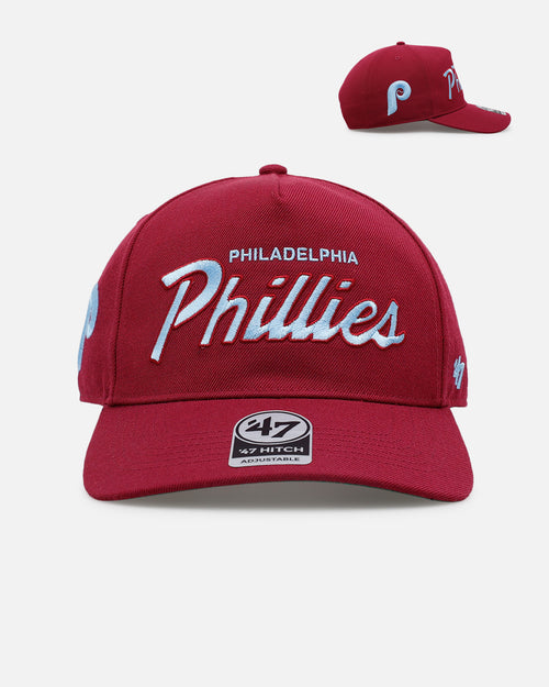 47 Brand Philadelphia Phillies 'Vintage Script' 47 Hitch Snapback Burgundy