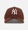 New Era New York Yankees 'Cozy 2.0' 9FORTY A-Frame Strapback Brown