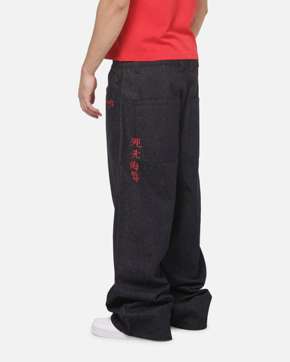 Ed Hardy After Hours Wide Leg Jeans Raw