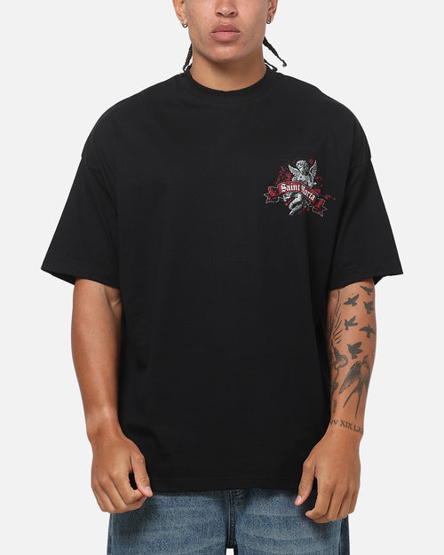 Saint Morta Blind To Evil Boxy T-Shirt Black