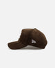 New Era Atlanta Braves 'Cord Tones' 9FORTY A-Frame Snapback Walnut