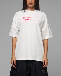 Loiter Digi Camo T-Shirt Off White/Pink