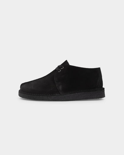 Clarks Originals Desert Trek (M) Black Suede