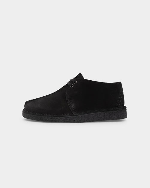 Clarks Originals Desert Trek (M) Black Suede