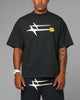 Loiter Hybrid Premium T-Shirt Charcoal