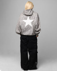 Loiter Soho Hoodie Snow Leopard