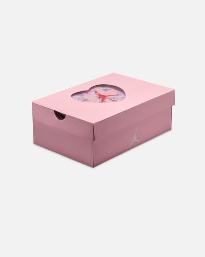 Jordan Kids' Air Jordan 4 Retro (GS) White/Medium Soft Pink