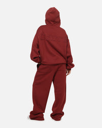 Carre Archive Hoodie Burgundy