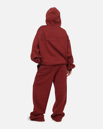Carre Archive Hoodie Burgundy