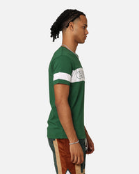 Carré Bars T-Shirt Green/White