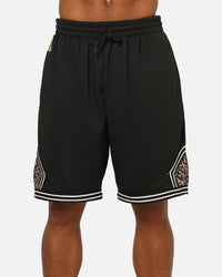 Mitchell & Ness NBA Leopard Diamond Shorts Black/Leopard