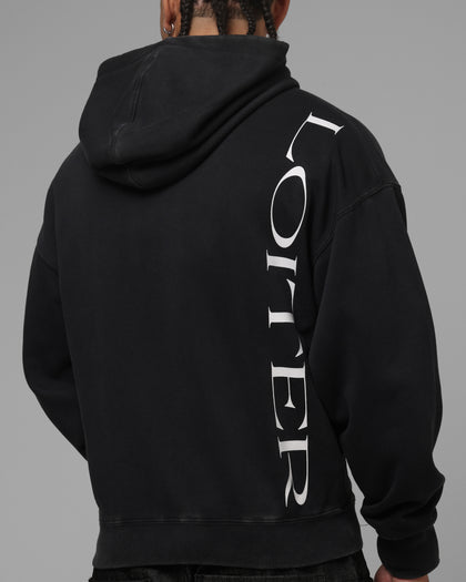 Loiter Spectre Zip Hoodie Black