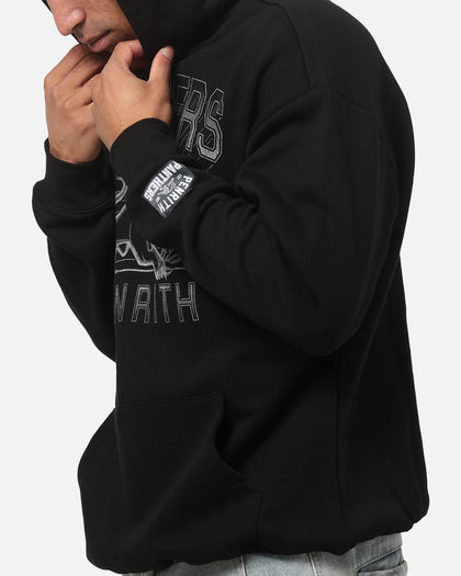Bleacher Athletic Penrith Panthers NRL Adult Club Wreath Hoodie Black
