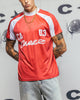 Carre Striker Jersey T-Shirt Red/White