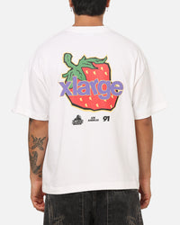 X-Large Strawberry Gorilla T-Shirt White